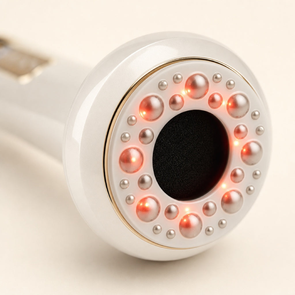 Thermeva red light ring close-up